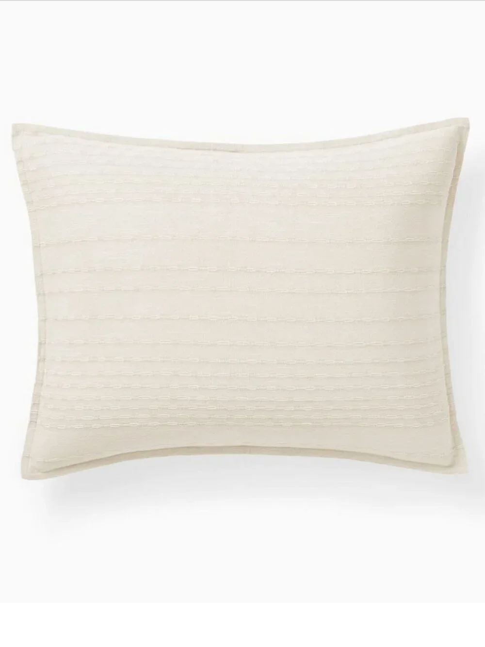 New! West Elm Reese Linen Cotton Queen Duvet Cover & Standard + Euro Sham Set